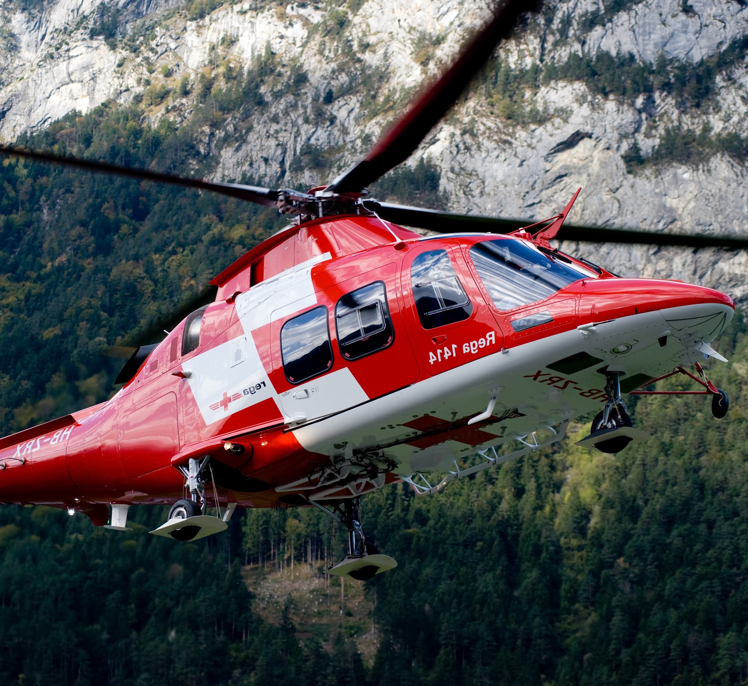 Rega helicopter